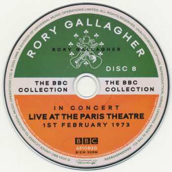 18CD/Box Set/2Blu-ray Rory Gallagher: The BBC Collection DLX