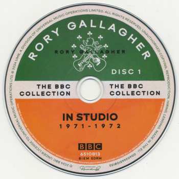 18CD/Box Set/2Blu-ray Rory Gallagher: The BBC Collection DLX