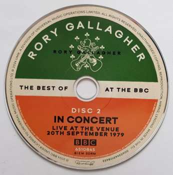 2CD Rory Gallagher: The Best Of Rory Gallagher At The BBC