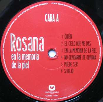 LP Rosana: En La Memoria De La Piel