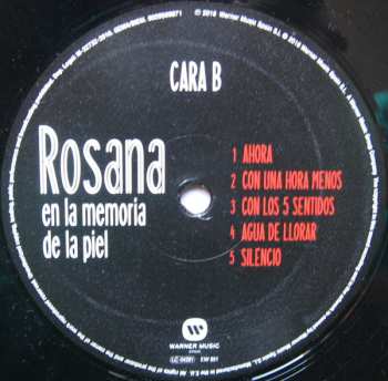 LP Rosana: En La Memoria De La Piel