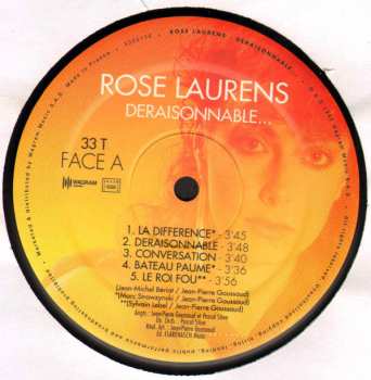 LP Rose Laurens: Déraisonnable...