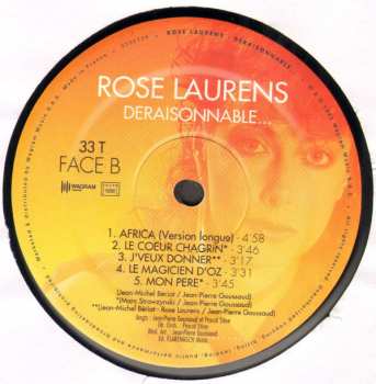LP Rose Laurens: Déraisonnable...