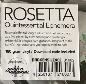 CD Rosetta: Quintessential Ephemera