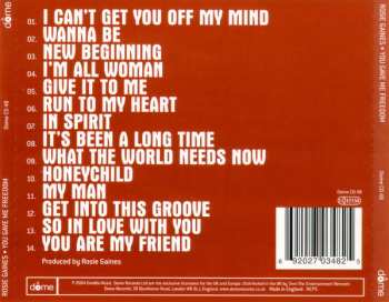 CD Rosie Gaines: You Gave Me Freedom