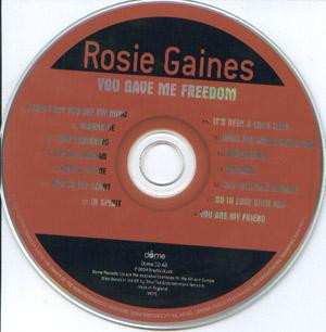 CD Rosie Gaines: You Gave Me Freedom