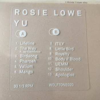 LP Rosie Lowe: Yu CLR