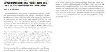 CD Nicki Parrott: Live At The Jazz Corner