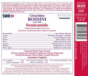 3CD/Box Set Gioacchino Rossini: Semiramide