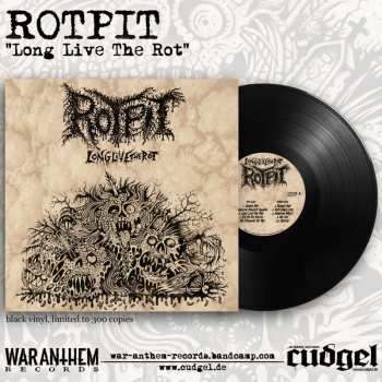 LP Rotpit: Long Live The Rot(black Vinyl)
