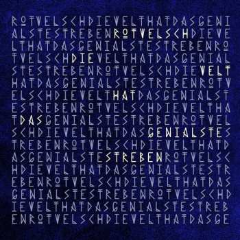CD Rotwelsch: Die Welt Hat Das Genialste Streben