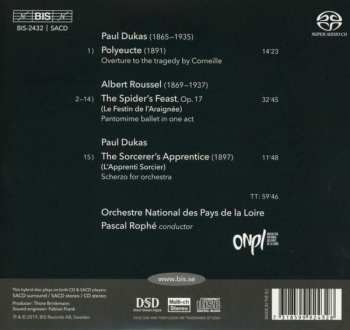 SACD Albert Roussel: Le Festin de L’Araignée; 	L’Apprenti Sorcier