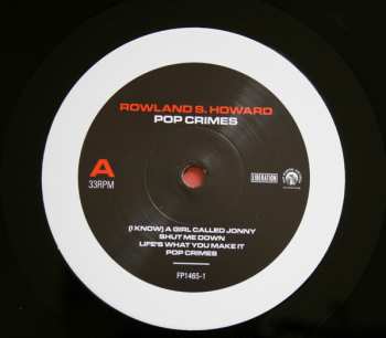 LP Rowland S. Howard: Pop Crimes