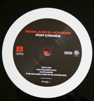 LP Rowland S. Howard: Pop Crimes