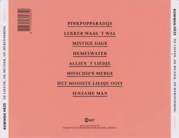 CD Rowwen Hèze: De Liefde, De Muziek, De Herinnering