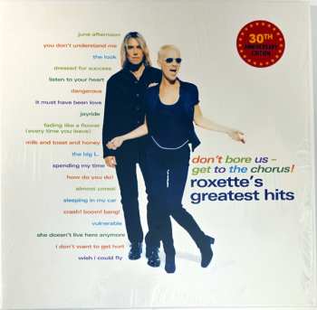 2LP Roxette: Don't Bore Us - Get To The Chorus! (Roxette's Greatest Hits) CLR