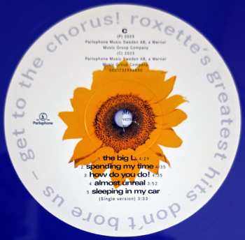 2LP Roxette: Don't Bore Us - Get To The Chorus! (Roxette's Greatest Hits) CLR