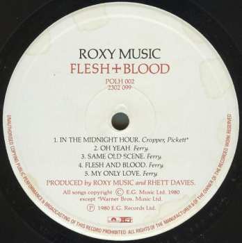 CD Roxy Music: Flesh & Blood - Limited Edition
