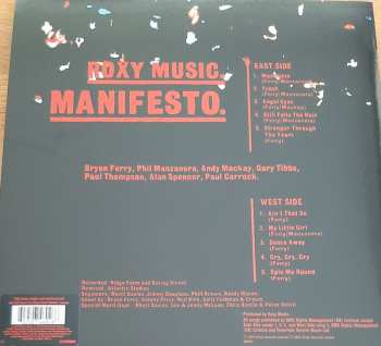 LP Roxy Music: Manifesto