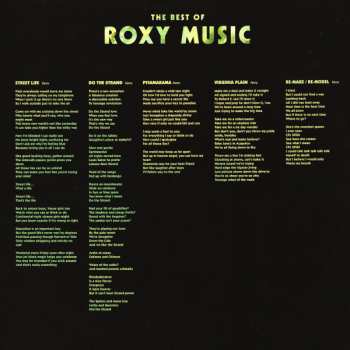 2LP Roxy Music: The Best Of Roxy Music