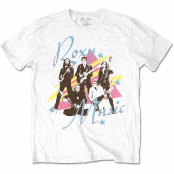 Merch Roxy Music: Tričko Guitars 