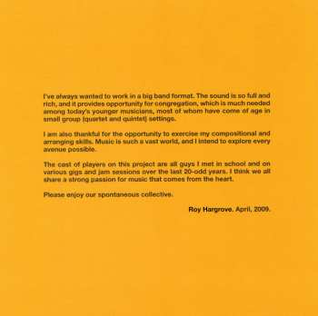 CD Roy Hargrove Big Band: Emergence