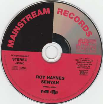 CD Roy Haynes: Senyah LTD