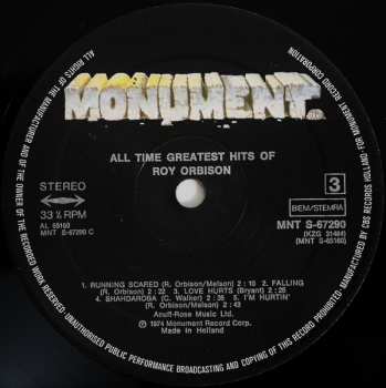 2LP Roy Orbison: The All-Time Greatest Hits Of