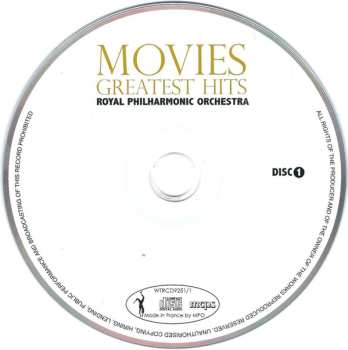 3CD Royal Philharmonic Orchestra: Movies Greatest Hits