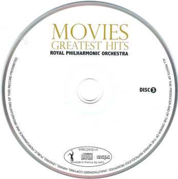 3CD Royal Philharmonic Orchestra: Movies Greatest Hits