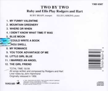 CD Ellis Larkins: Two By Two (Ruby And Ellis Play Rodgers And Hart)