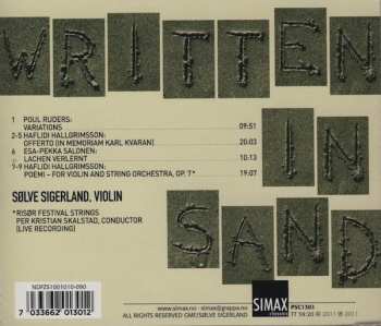 CD Esa-Pekka Salonen: Written In Sand