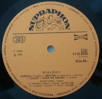 LP Rudolf Dašek: Dialogy