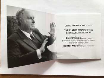 3CD Rafael Kubelik: Beethoven The Piano Concertos Choral Fantasy Op. 80