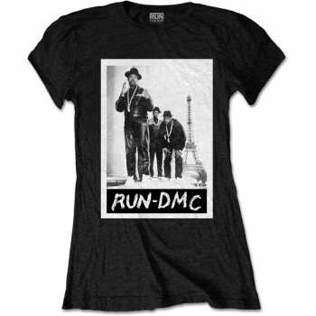 Merch Run-DMC: Dámske Tričko Paris Photo 