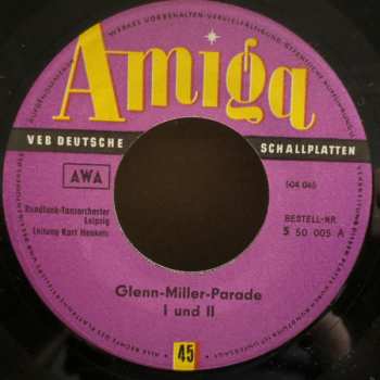 Album Rundfunk-Tanzorchester Leipzig: Glenn-Miller-Parade / Trompeten-Fox / Promenaden-Dixie