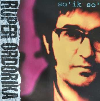 Album Ruper Ordorika: So' Ik So'