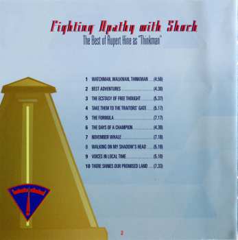 CD Rupert Hine: Fighting Apathy With Shock - The Best Of Rupert Hine As "Thinkman"