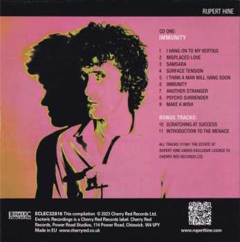 3CD/Box Set Rupert Hine: Surface Tension (The Studio Works 1981-1983)