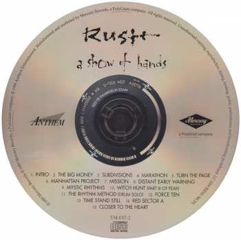 CD Rush: A Show Of Hands