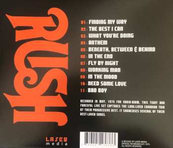 CD Rush: Beneath, Between & Behind (F.M. Broadcast 1975)