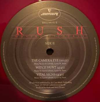 LP Rush: Moving Pictures LTD | PIC | CLR