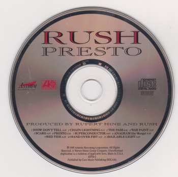 CD Rush: Presto