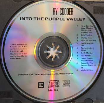 CD Ry Cooder: Into The Purple Valley
