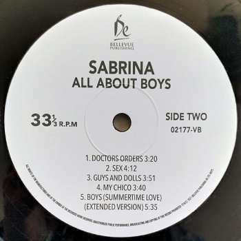 LP Sabrina: All About Boys