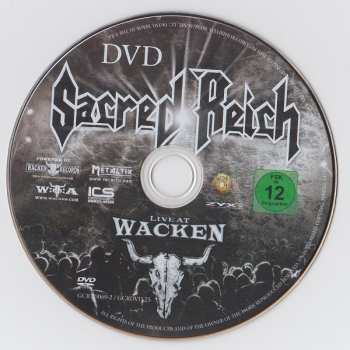 2LP Sacred Reich: Live At Wacken - Black & White Vinyl