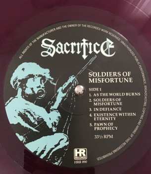 LP Sacrifice: Soldiers Of Misfortune CLR | LTD