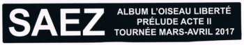 2CD Saez: Le Manifeste - L'Oiseau Liberté