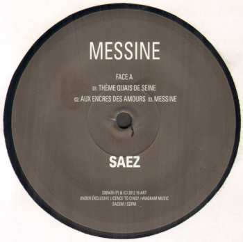 2LP Saez: Messina - Messine