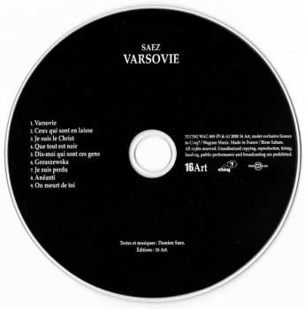 3CD Saez: Varsovie / L'Alhambra / Paris